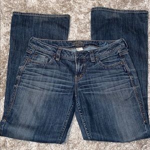 Women’s silver jeans